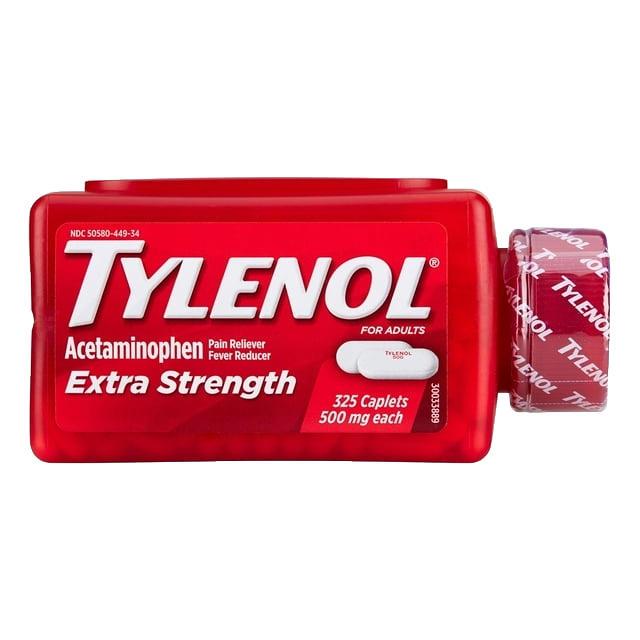 App Screen for $4 Off Tylenol extra strength caplets, 500mg (325 ct)